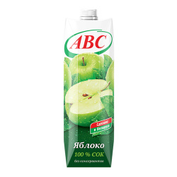Сок ABC яблочный (1л)